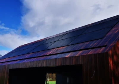 Bijgebouw met zonnepanelen Nijlen