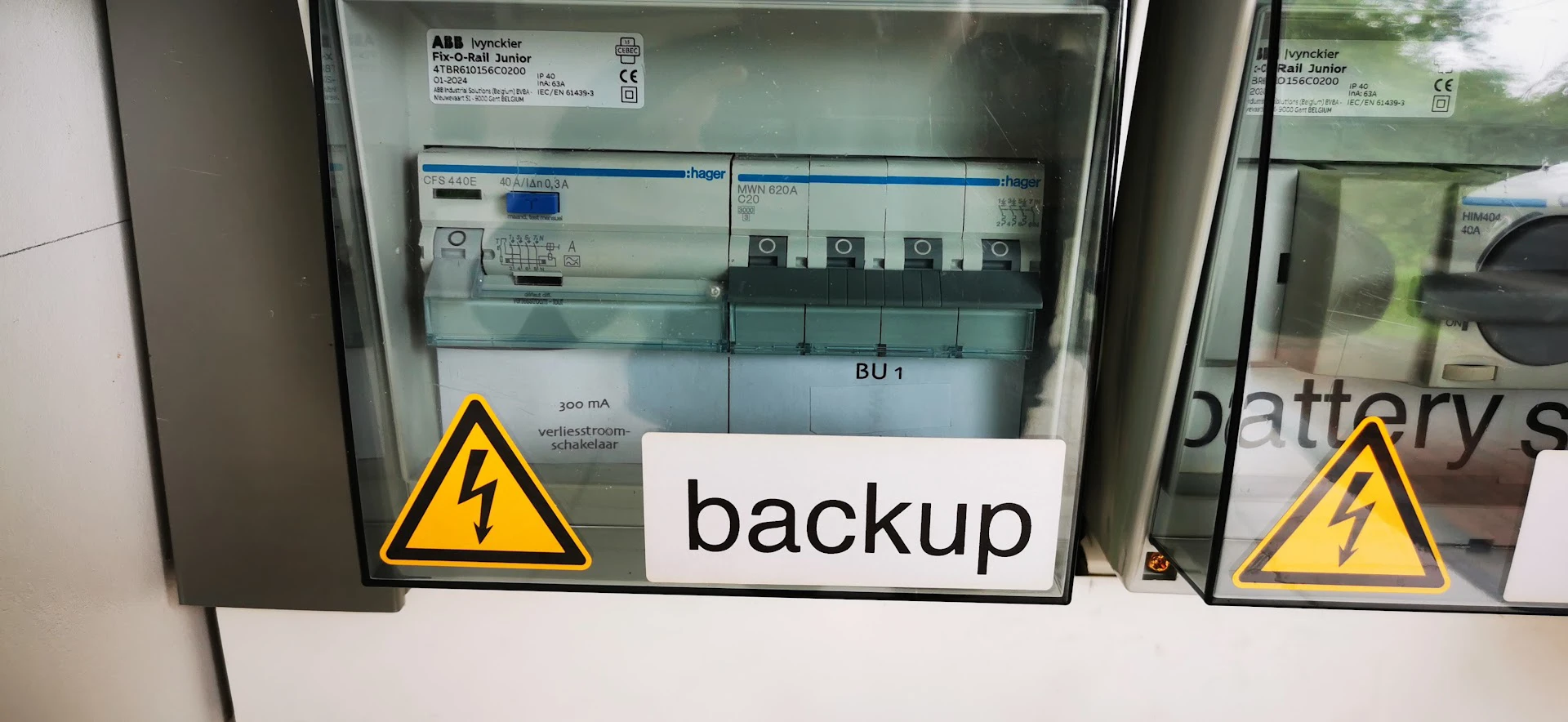 Off grid en Backup