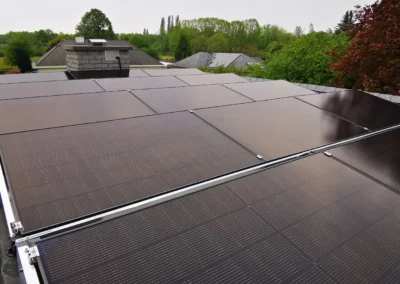 Zuidgerichte Full black zonnepanelen Koningshooikt